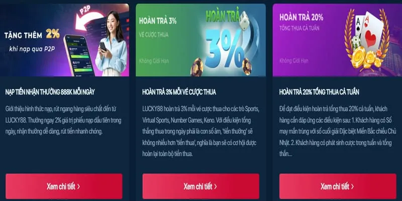 Hoàn trả cược 79king link